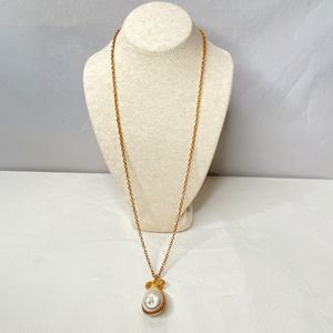💎Gold Tone Cable Chain With Chunky Teardrop Hammered Pearlesque Caged  Pendant